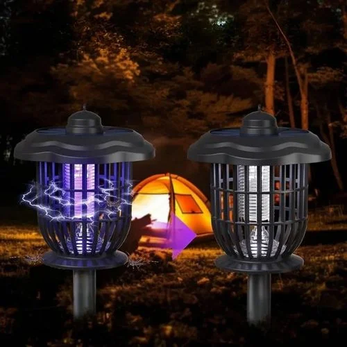 Solar UV Bug Zapper & Outdoor Lamp