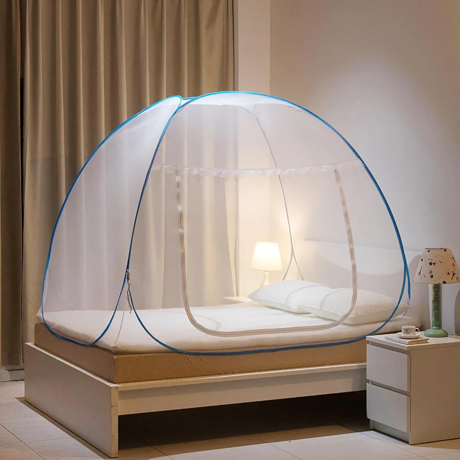 Portable Pop-Up Bed Mosquito Net Tent